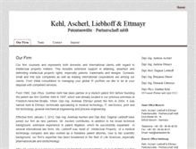 Tablet Screenshot of kehlpatent.de
